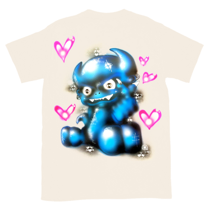 BLUE DEVIL TEE - WHITE